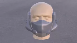 Servo-Ready Jetstream Sam Styled Articulated Mask