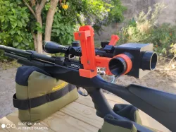 side shot , scope cam , phone holder