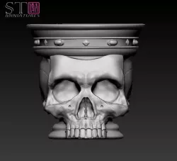 Skull cup model 1