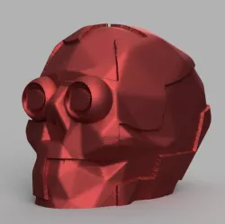 skull square