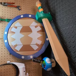 Skyward Sword Banded Shield