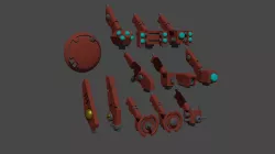 SPACE COMMUNIST ARMOR SUPPORT SYSTEMS