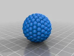 sphere from spheres.  Beryllium sphere