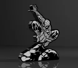 Spiderman lamp