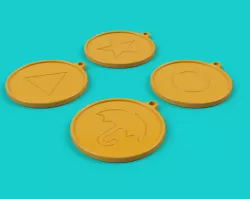 Squid game biscuit keychain / Llalavero Llavero galleta el juego del calamar