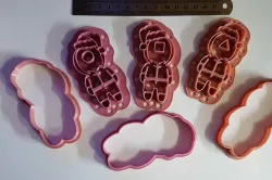 Squid Game Christmas Xmas Cookie Cutter