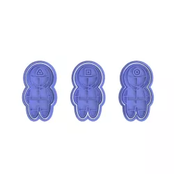 Squid Game Cookie Cutters (For Personal Use Only)