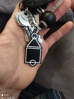 Squid game keychain