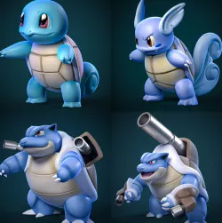 squirtle evolution