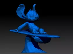 Stitch lowpoly