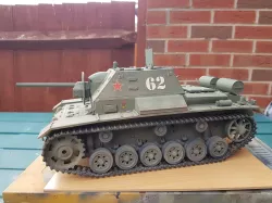 SU 76I Soviet SPAT 1/16th RC Coversion kit