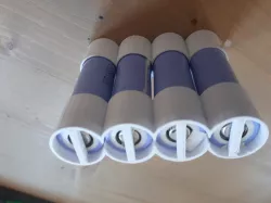 Support for 4 18650 batteries (for external battery)