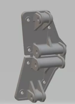 Tamiya fox front suspension arm mounts