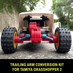 TAMIYA GRASSHOPPER II : Trailing Arm Conversion Kit