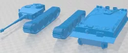 Tiger Tank Printable