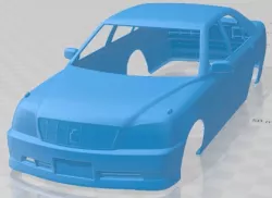 Toyota Crown Royal Saloon 2001 Printable Body Car