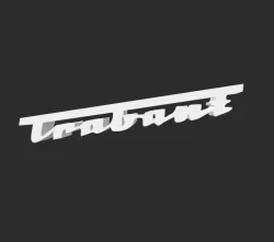 Trabant Schriftzug/ Schild