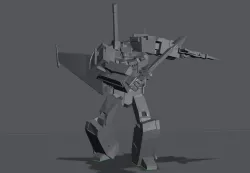Transformers nanobots: Decepticon Tripplechanger Blitzwing