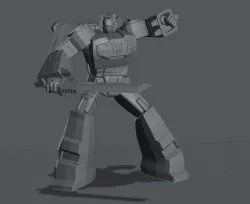 Transformers nanobots: Dinobot Grimlock