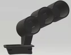 Triple 52mm Gauge Holder for Subaru Impreza WRX/STI (2015-Present)