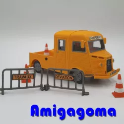 Tube Citroën double cab pickup version
