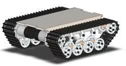 UGV land drone car mobile robot rover tank tank car