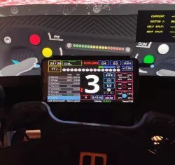 Universal phone dashboard for SimuCube 2 and VRS DFP bases