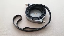 USB retractable flat wire