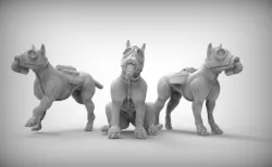 War dogs x3 (with gear)
