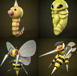 weedle evolutions