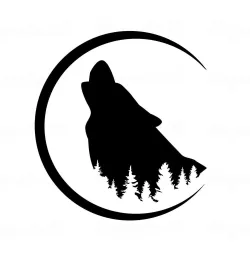 Wolf wall art