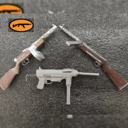 WW2 Sub-machine gun pack(PPD 40/MP 34/M3 Grease gun)