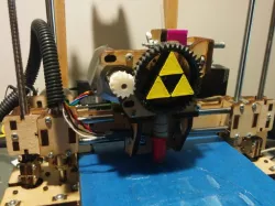 Zelda Triforce Extruder Gear