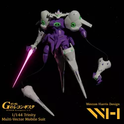 1/144 Trinity - Multi-Vector Mobile Suit - Gundam Reconguista in G
