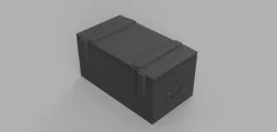 1/35 Storage Box/ Crate (Tamiya style from 'German Jerry Can Set (Early Type)')