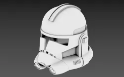 2 Phase Clone Helmet, TCW