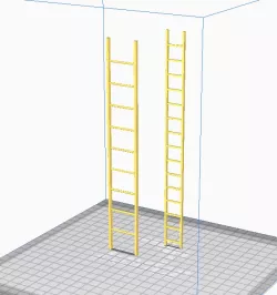 2 scales for diorama or trailer 1/14