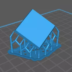 25mm Square Base - Presupported