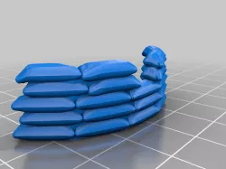 28mm sandbags for trench