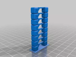A FASTER TEMP TOWER (ABS, PLA, PETG, TPU)