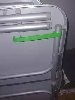 action folding table hanger