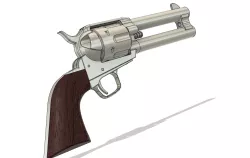 Agent Whiskey's Revolver - Kingsman: The Golden Circle