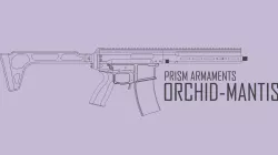 AIRSOFT REPLICA ORCHID MANTIS : 90% 3D printeD