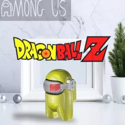 AMONG US - SAIYAJIN SCOUTER (DRAGON BALL)