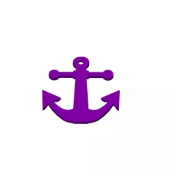 Anchor key ring