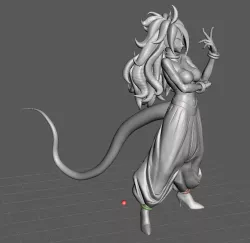 Android 21 (Majin) - Dragon ball Fighter Z 3D Model