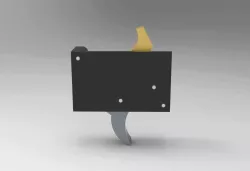AR15 / AR10 semi-auto rifle trigger Geissele (gatilho AR15 AR10)