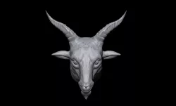 Baphomet Head