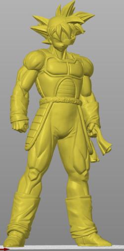 Bardock Oozaru 3d Models 【 Stlfinder