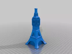 Big Ben+Eiffel Tower+London Monument Mashup Fix (important information in description)